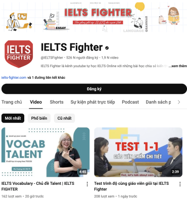 Khám phá các kênh Youtube học IELTS miễn phí mà bạn không nên bỏ qua