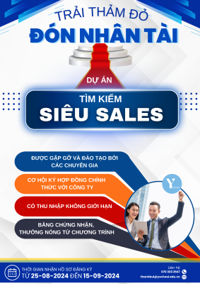 Cuộc thi "Tìm Kiếm Siêu Sales" - Bức phá thu nhập